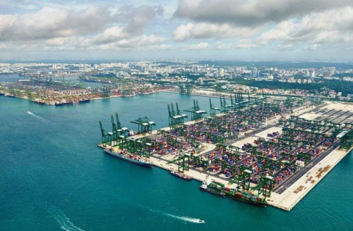 新加坡PSA集团大士一期码头8台岸桥项目延续使用437cc必赢国际态势监控系统